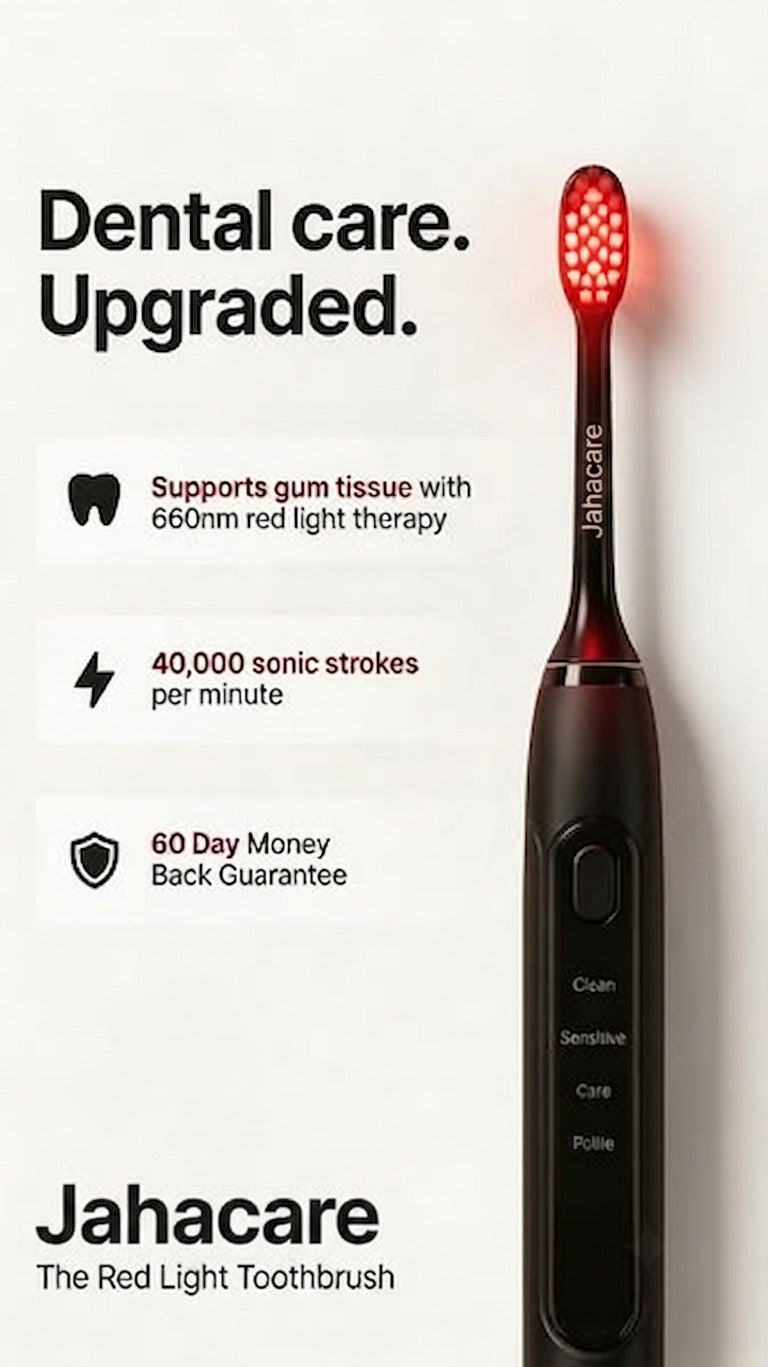 Jahacare Electric Toothbrush LED Soft Hair